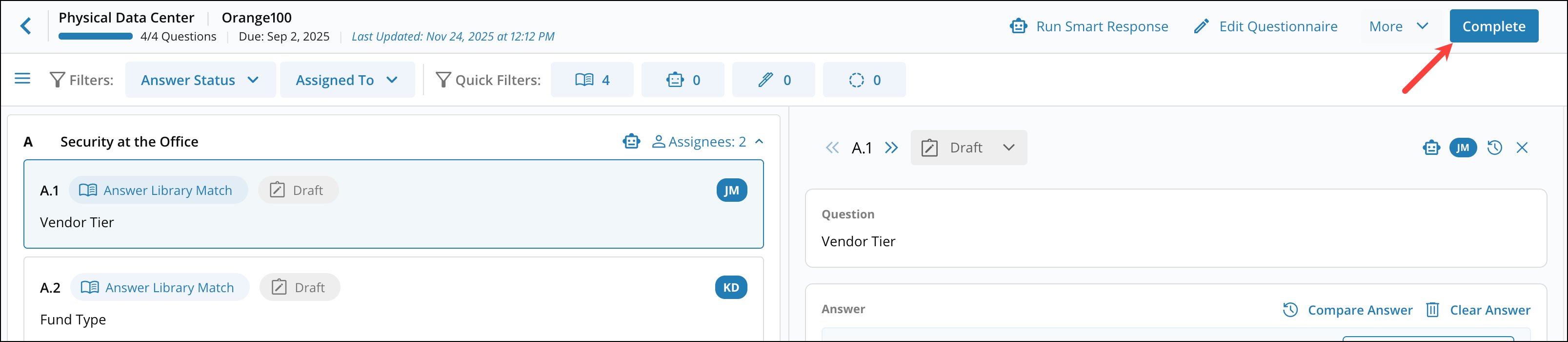 Answering Questionnaires 8[R360]