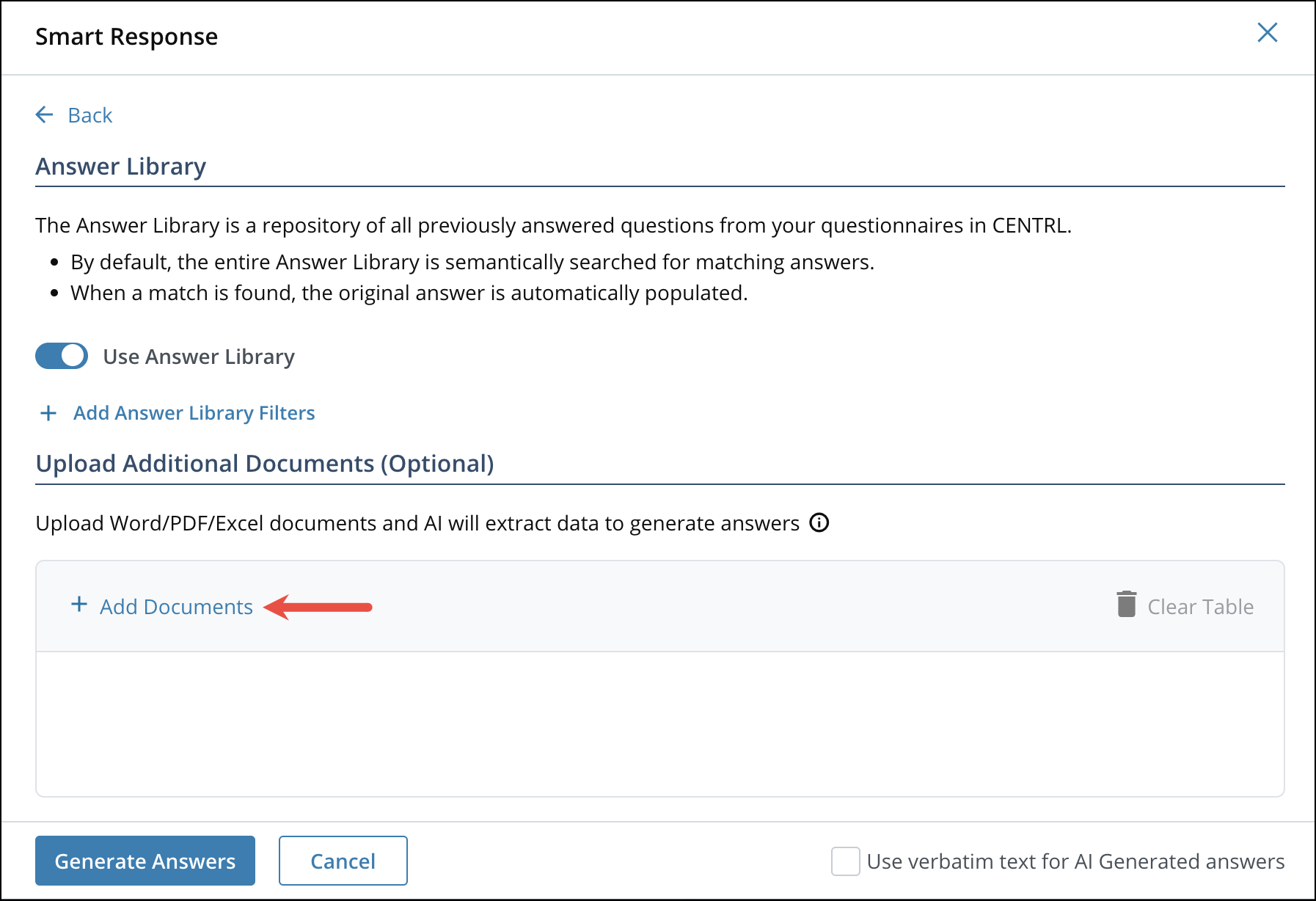 Answering Questionnaires with Smart Response 8[R360]