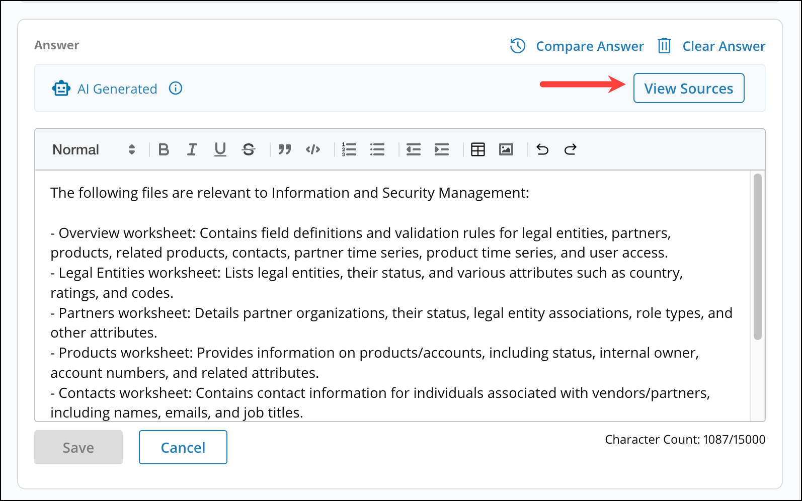 Answering Questionnaires with Smart Response 23[R360]