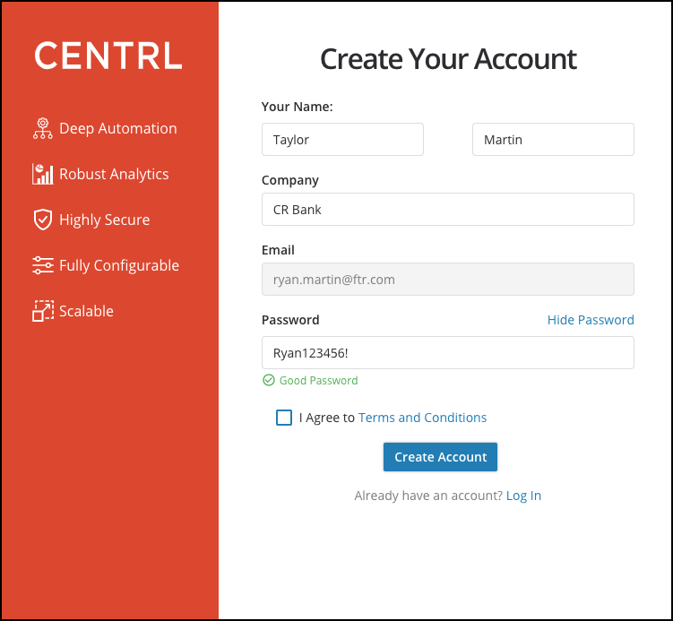 Completing Platform Registration 2