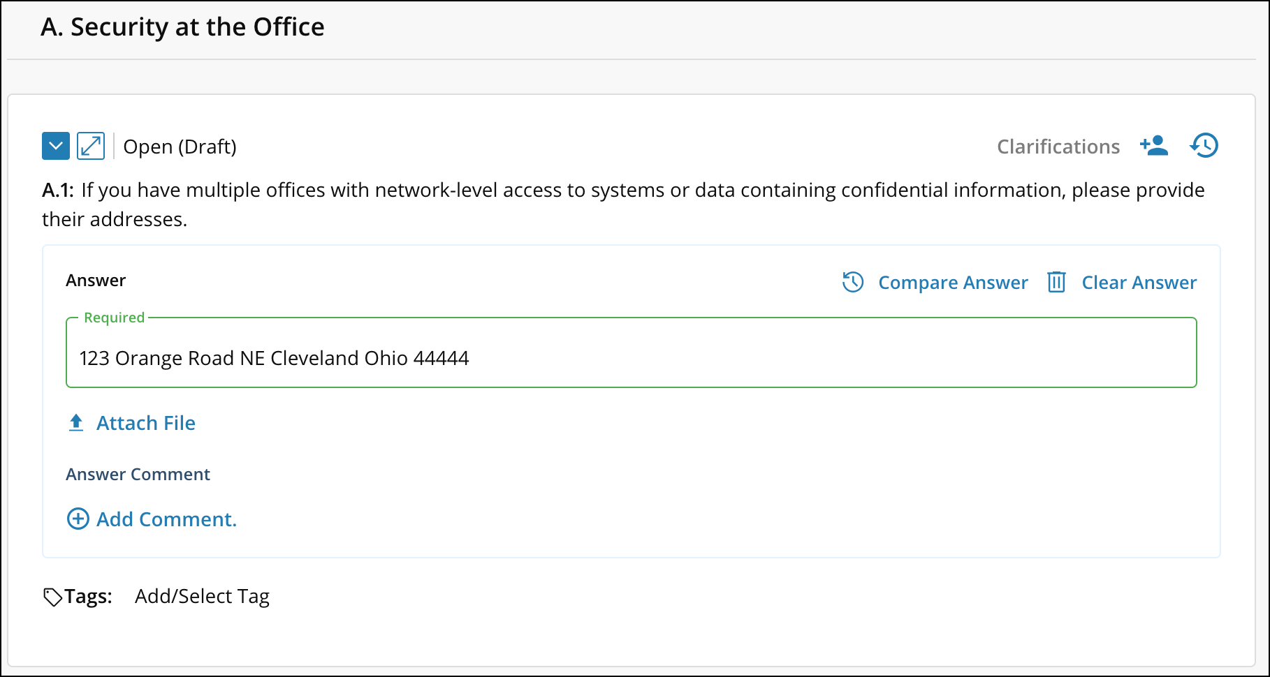 Answering a Mandatory Question 5[R360]