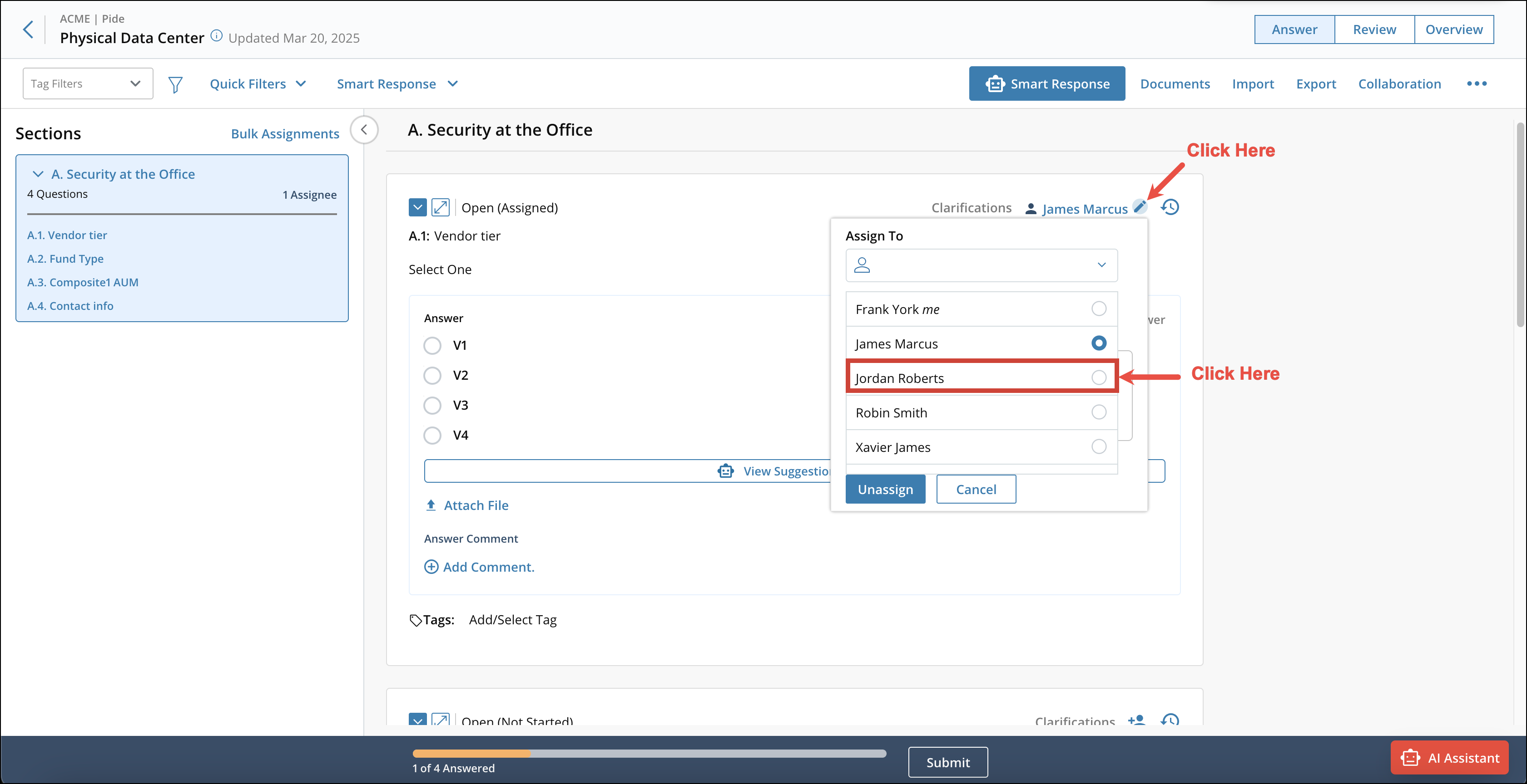 Assigning Questions for Answering 6[R360]