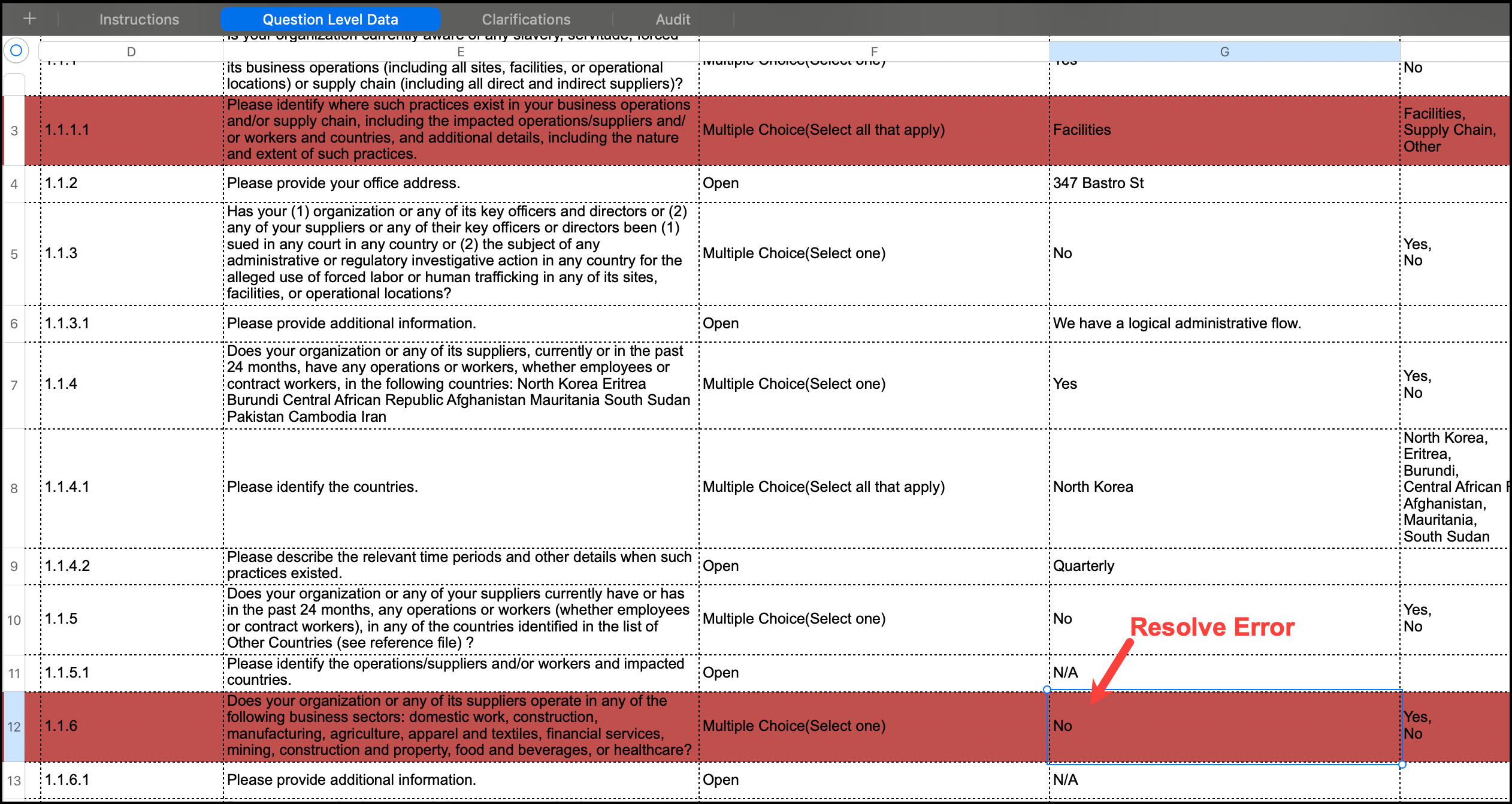 Viewing Assessment Import logs when Answering 8[R360]