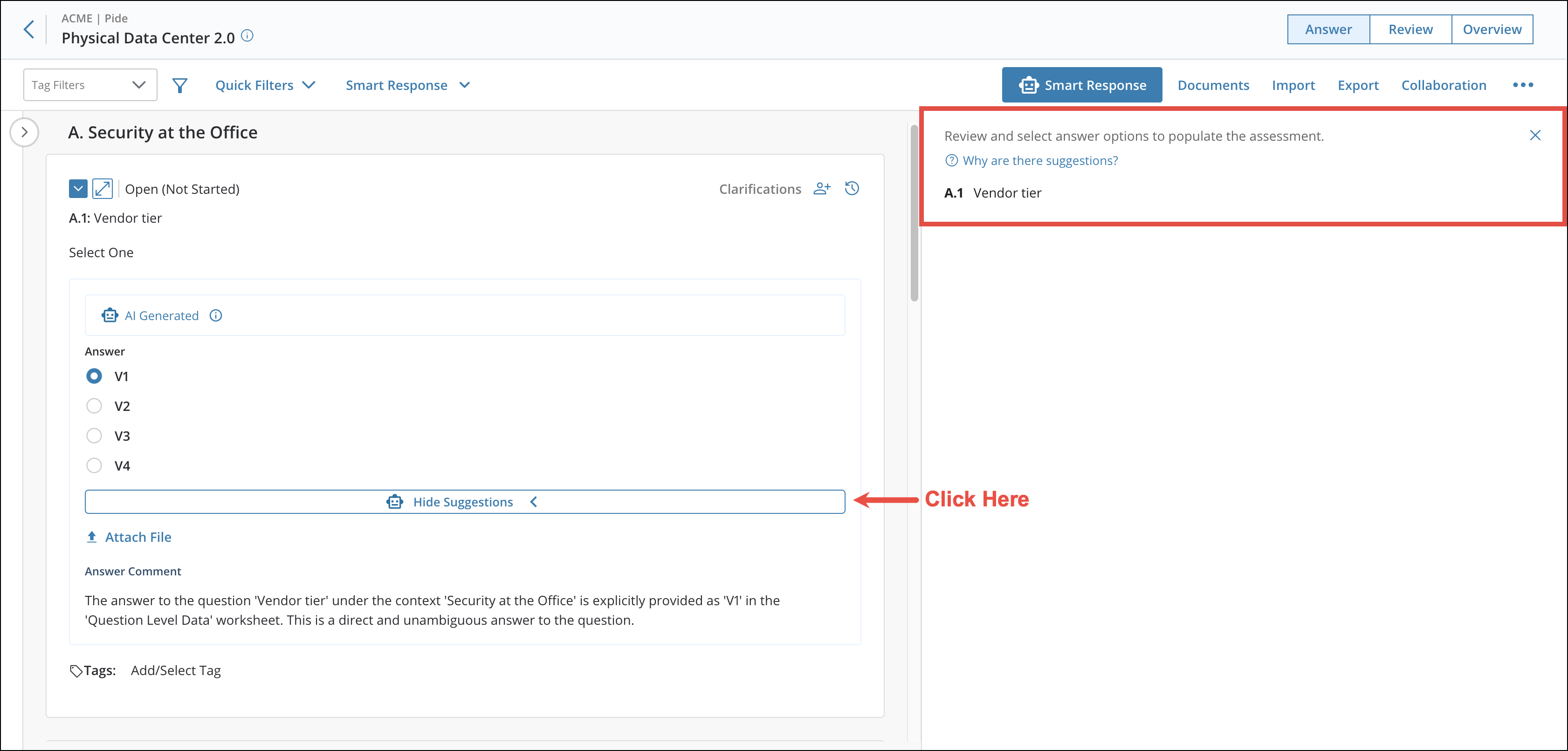 Reviewing Selectively Published Questions 5