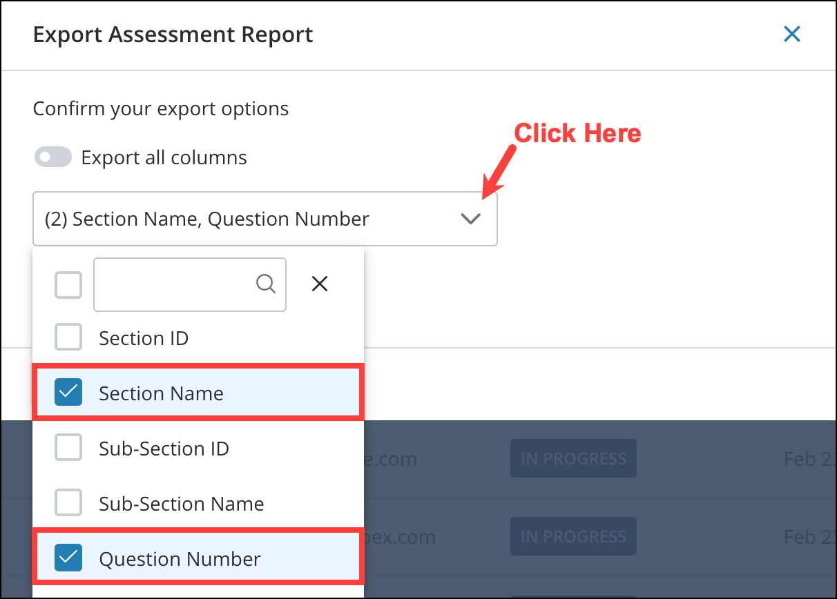 Viewing and Downloading All Files Attached to an Assessment 4[R360]