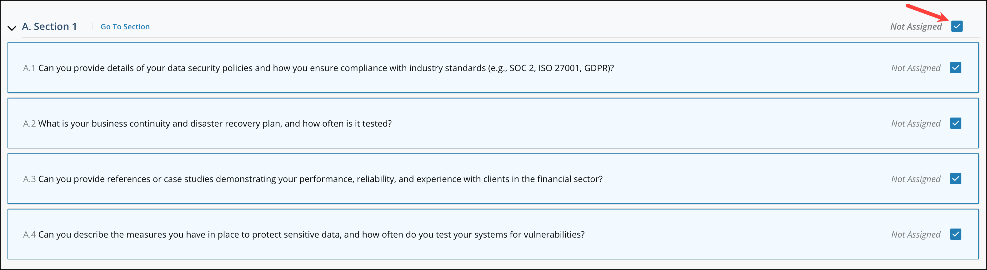 Bulk-assigning Questions 4[R360]