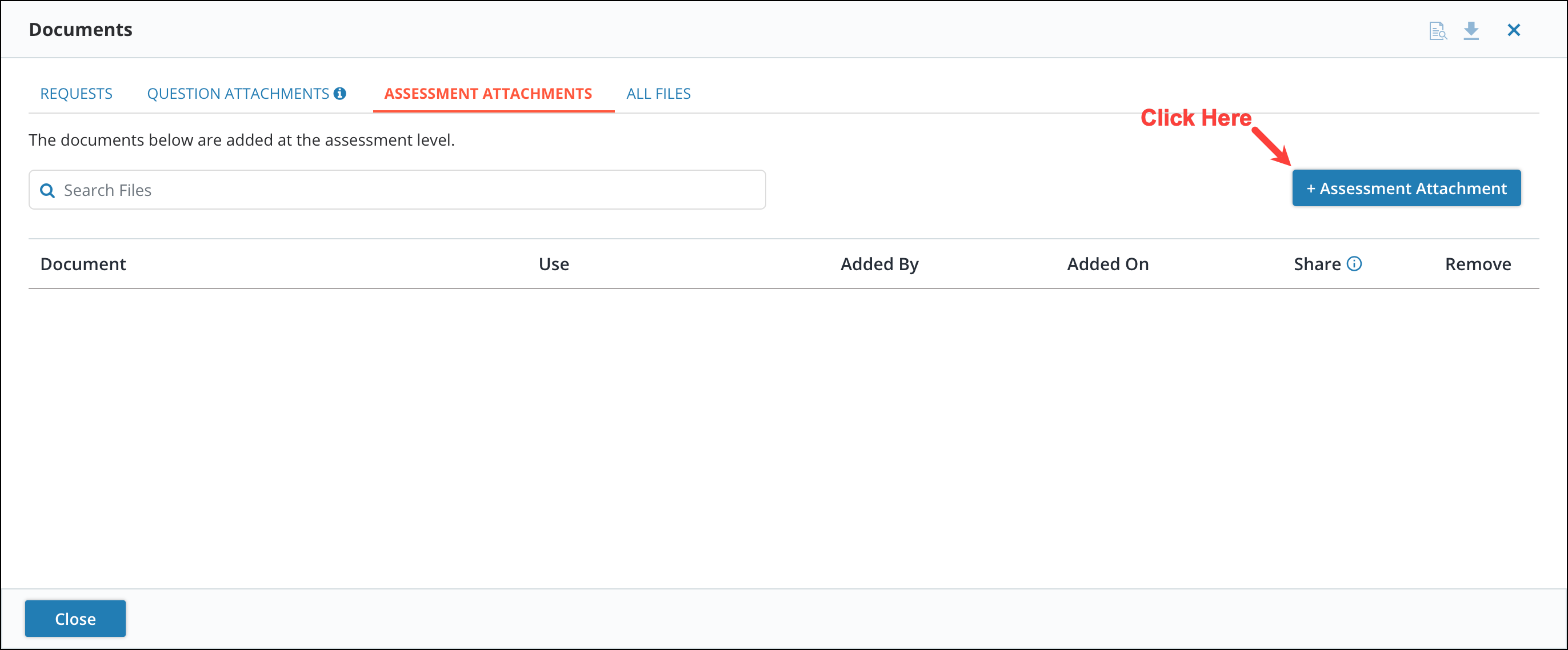 Uploading Documents to Assessments 4
