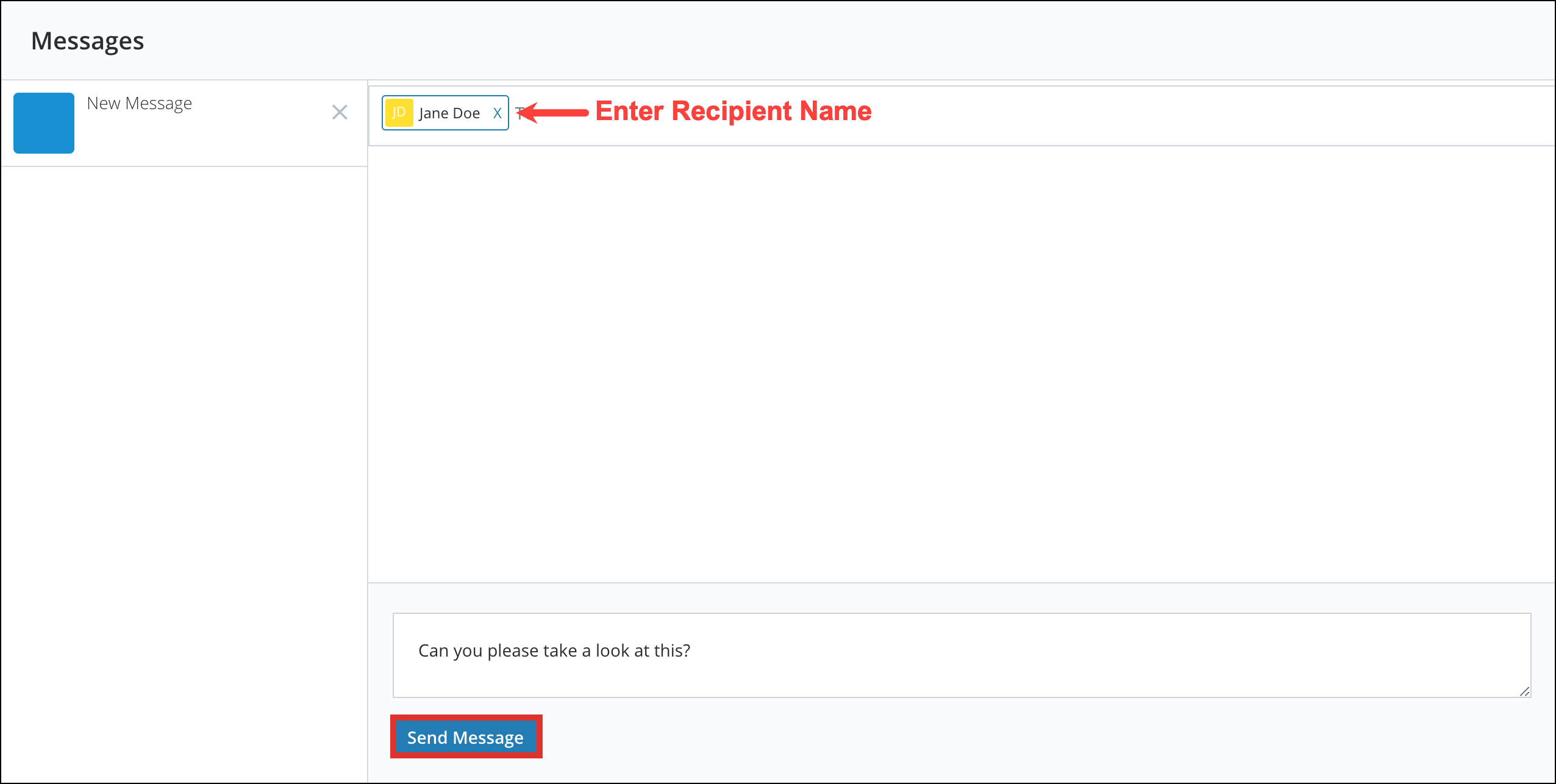 Internal and External Messaging 3