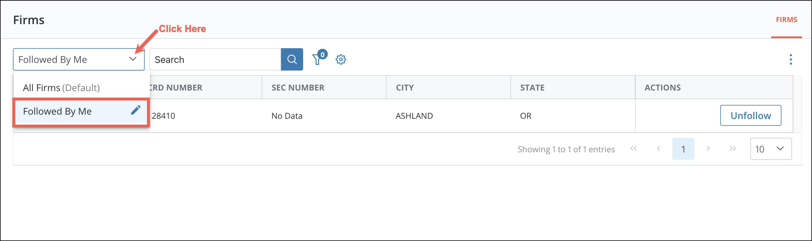 View and Follow Form ADVs 4