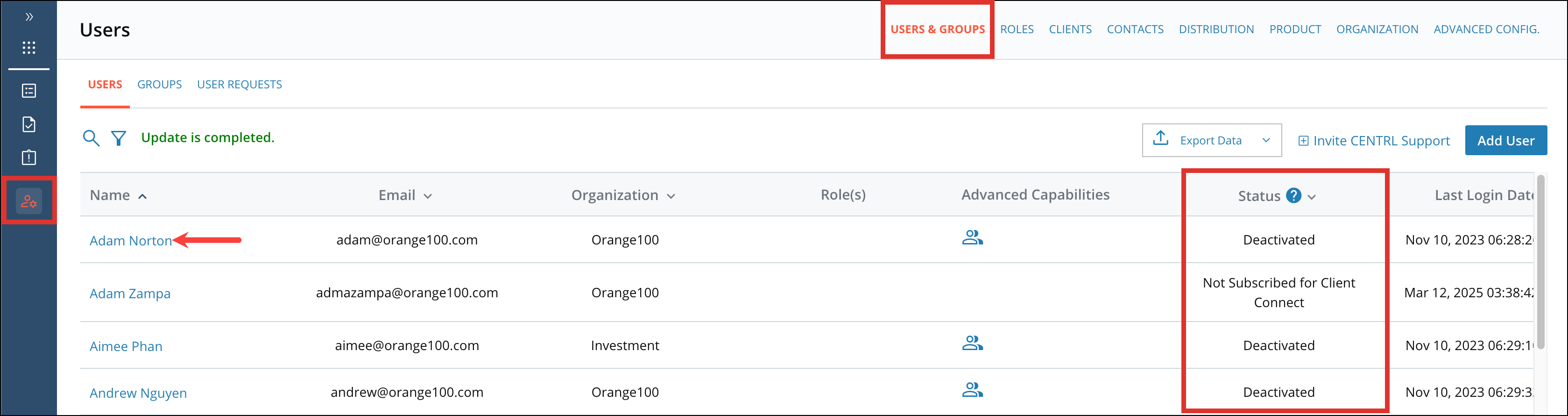 Quick Start Guide: Adding Internal Users 6