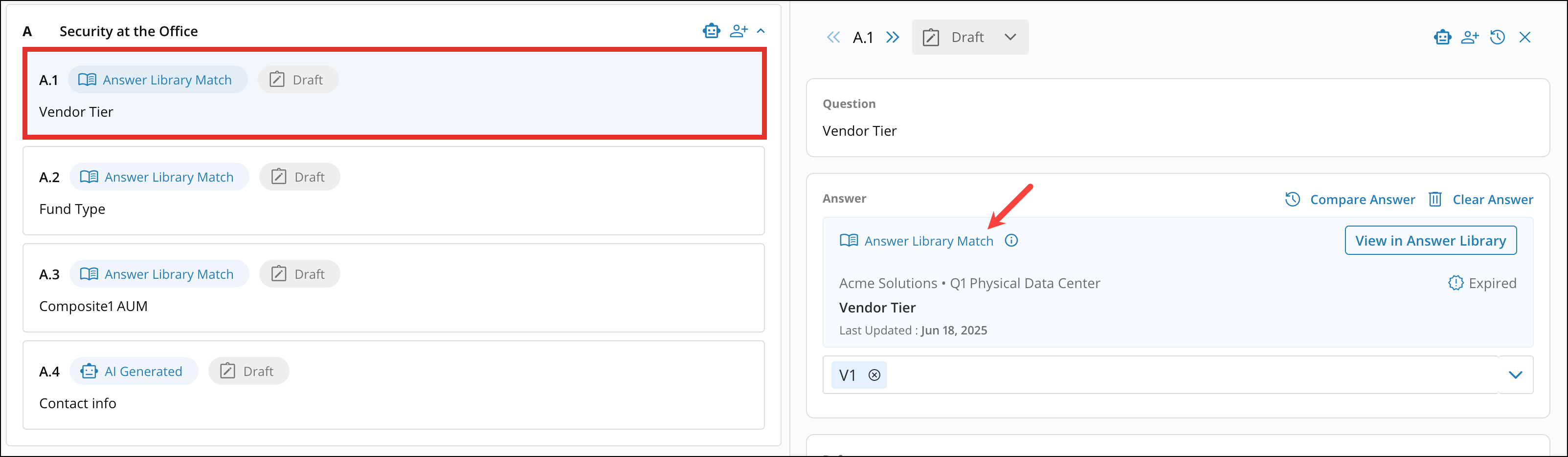 Answering Questionnaires with Smart Response 14[R360]