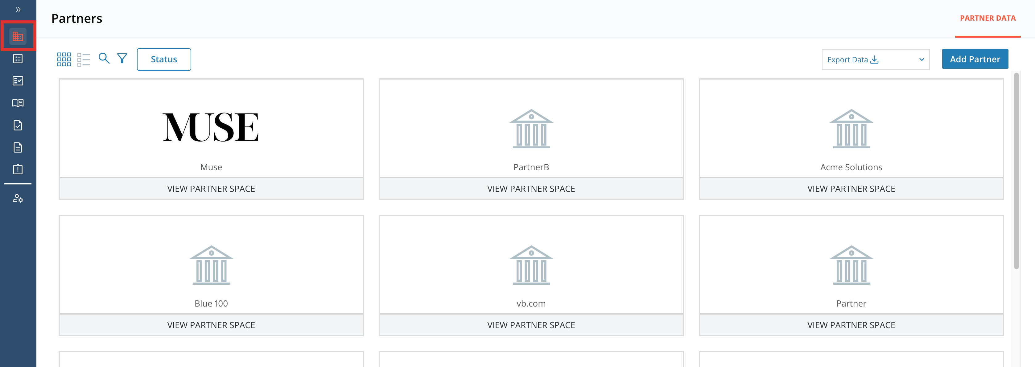 Partners Module/Partners Screen[R360]