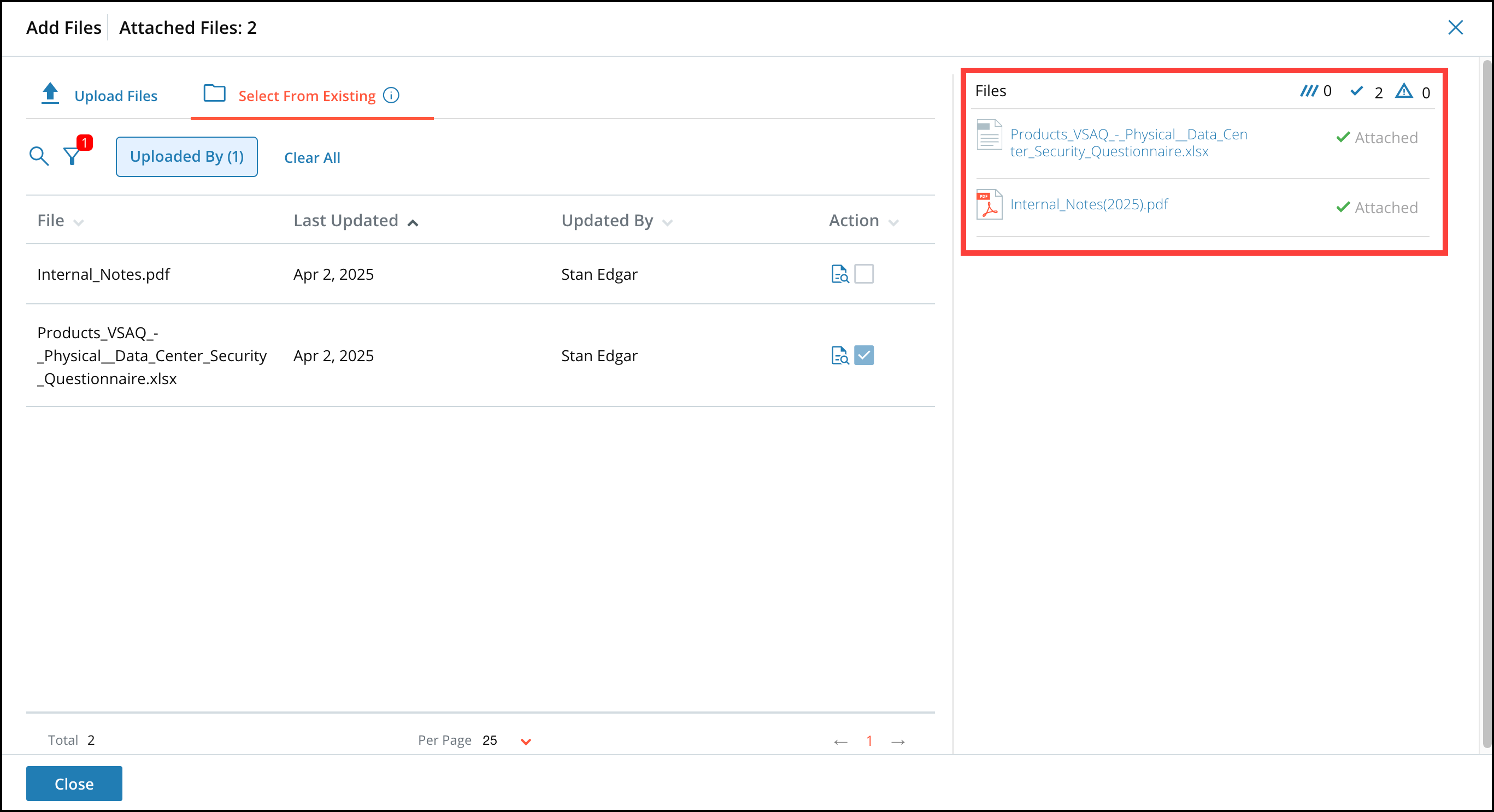 Attaching and Uploading Files 6