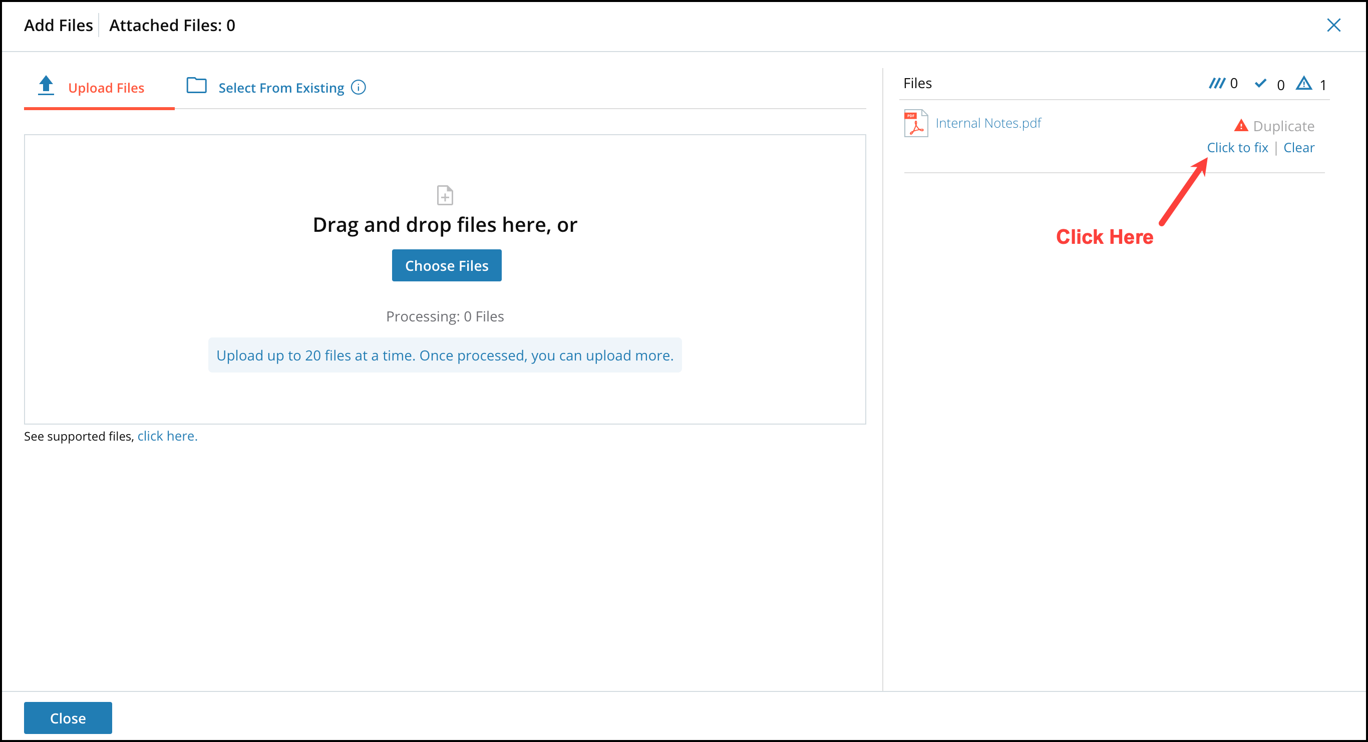 Attaching and Uploading Files 10