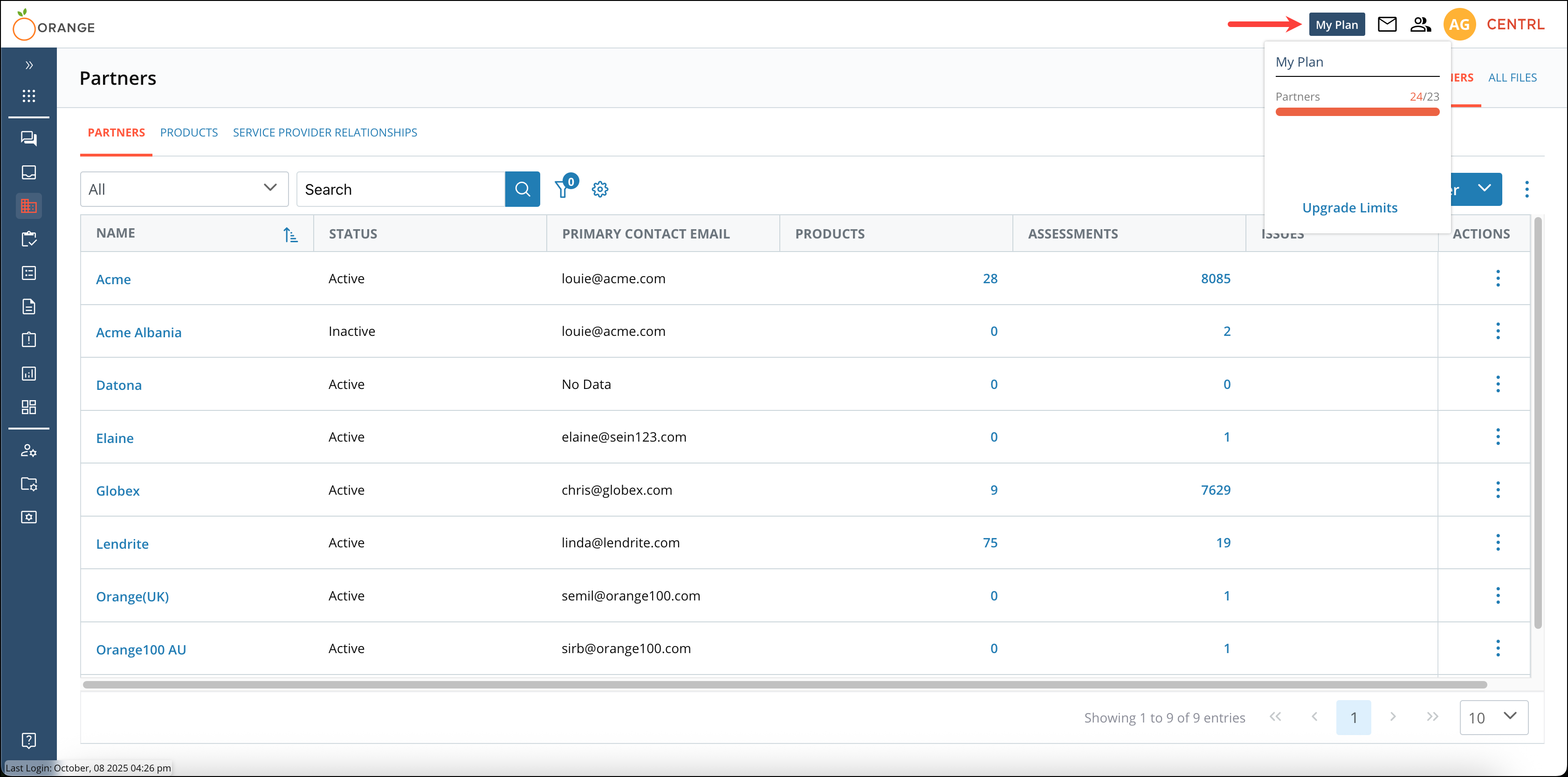 Viewing your plan information 1