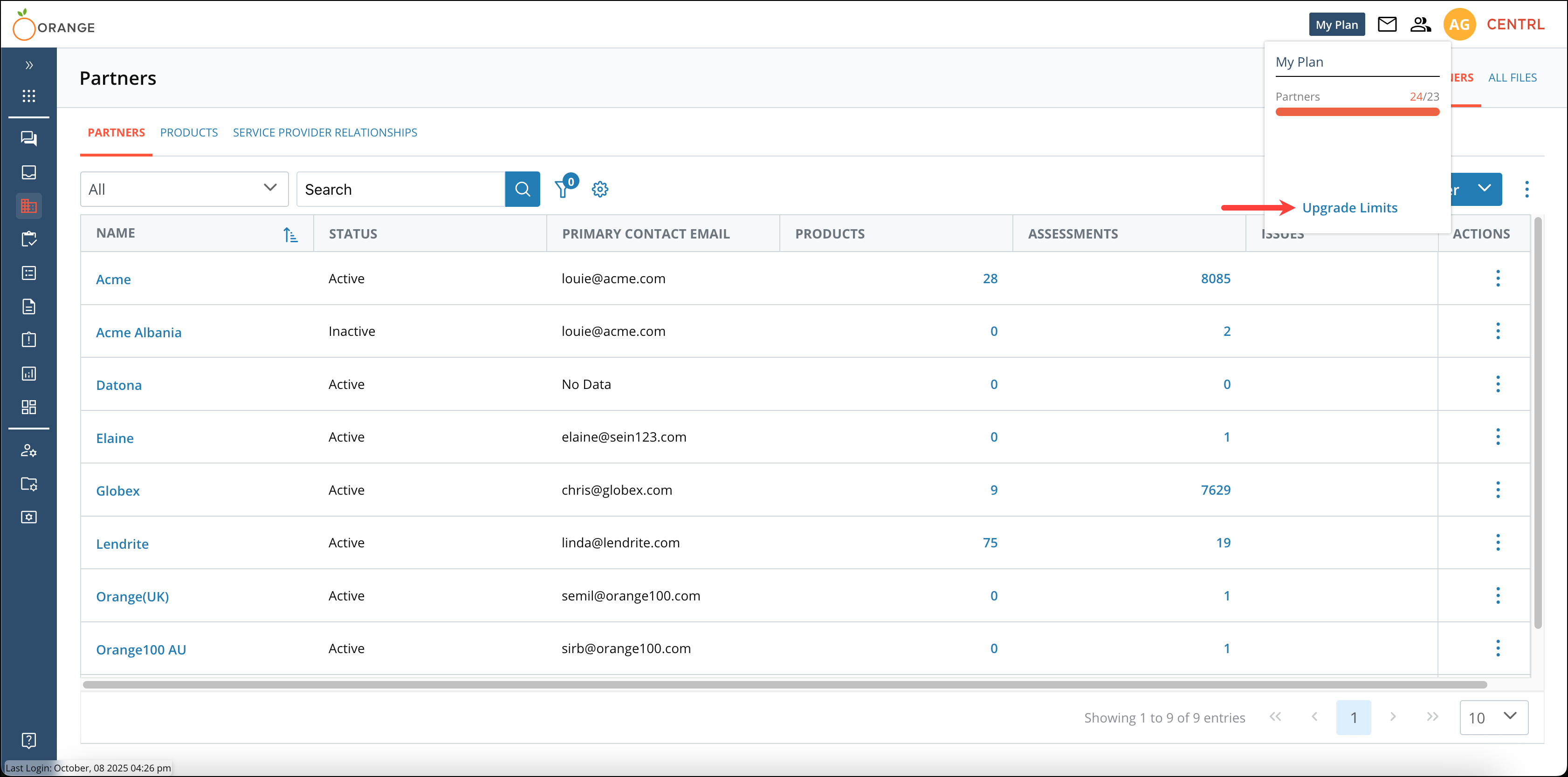 Viewing your plan information 2