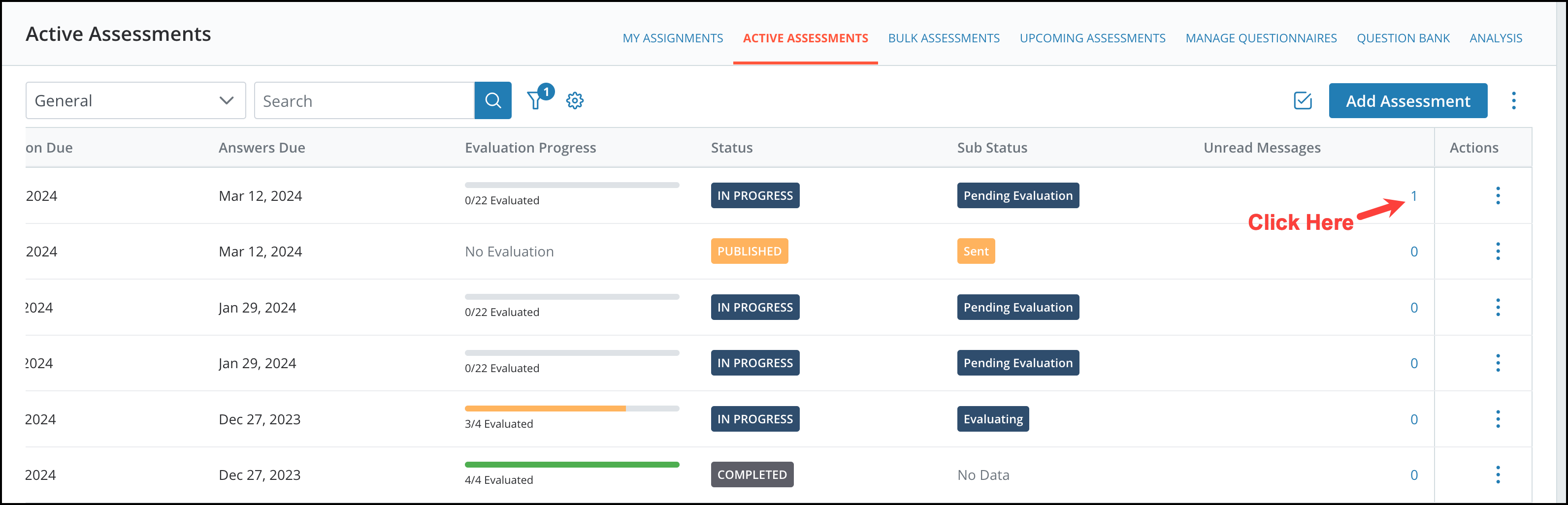 Internal and External Messaging for Assessments 4