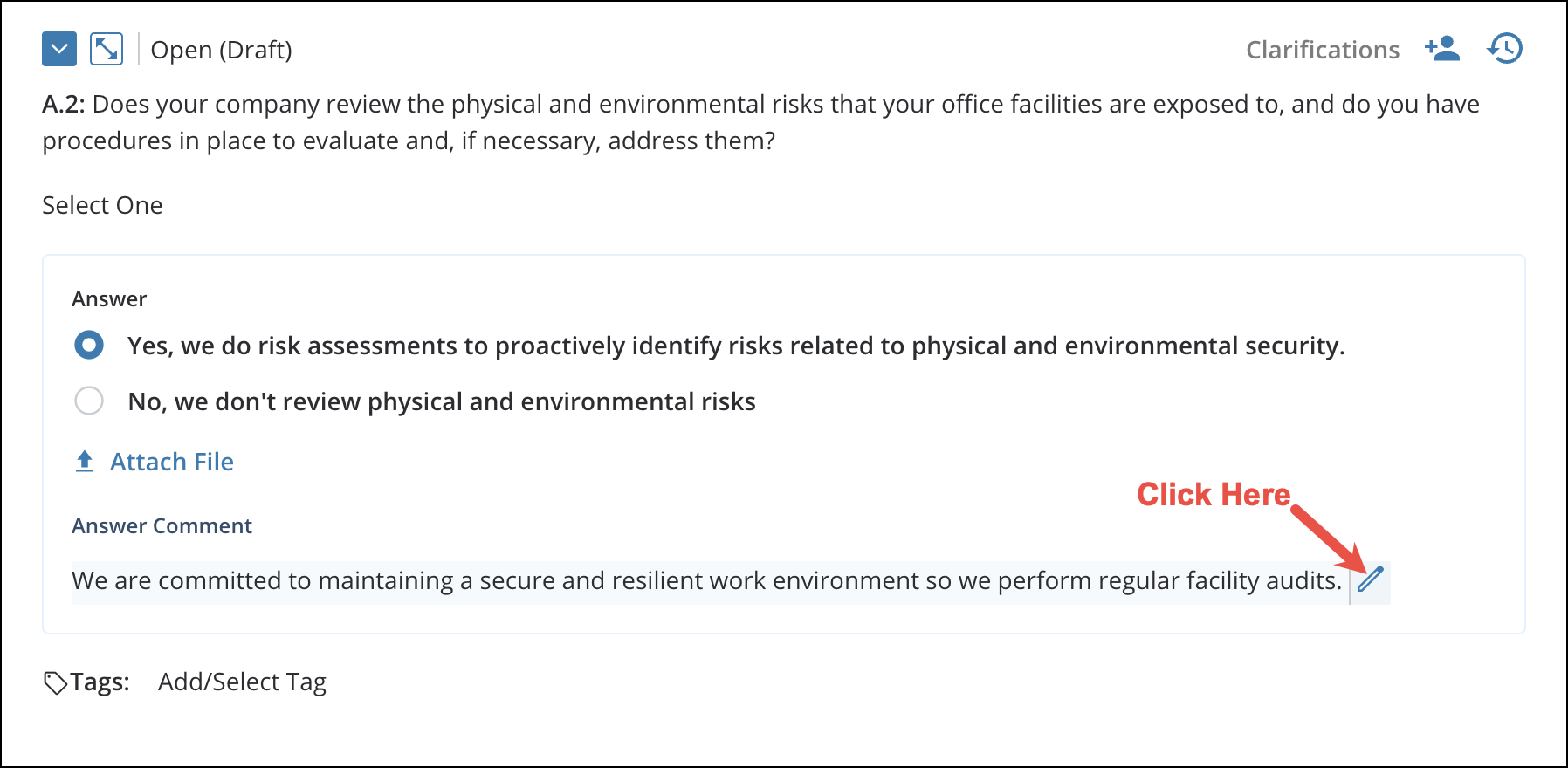 Adding and Editing Answer Comments 3
