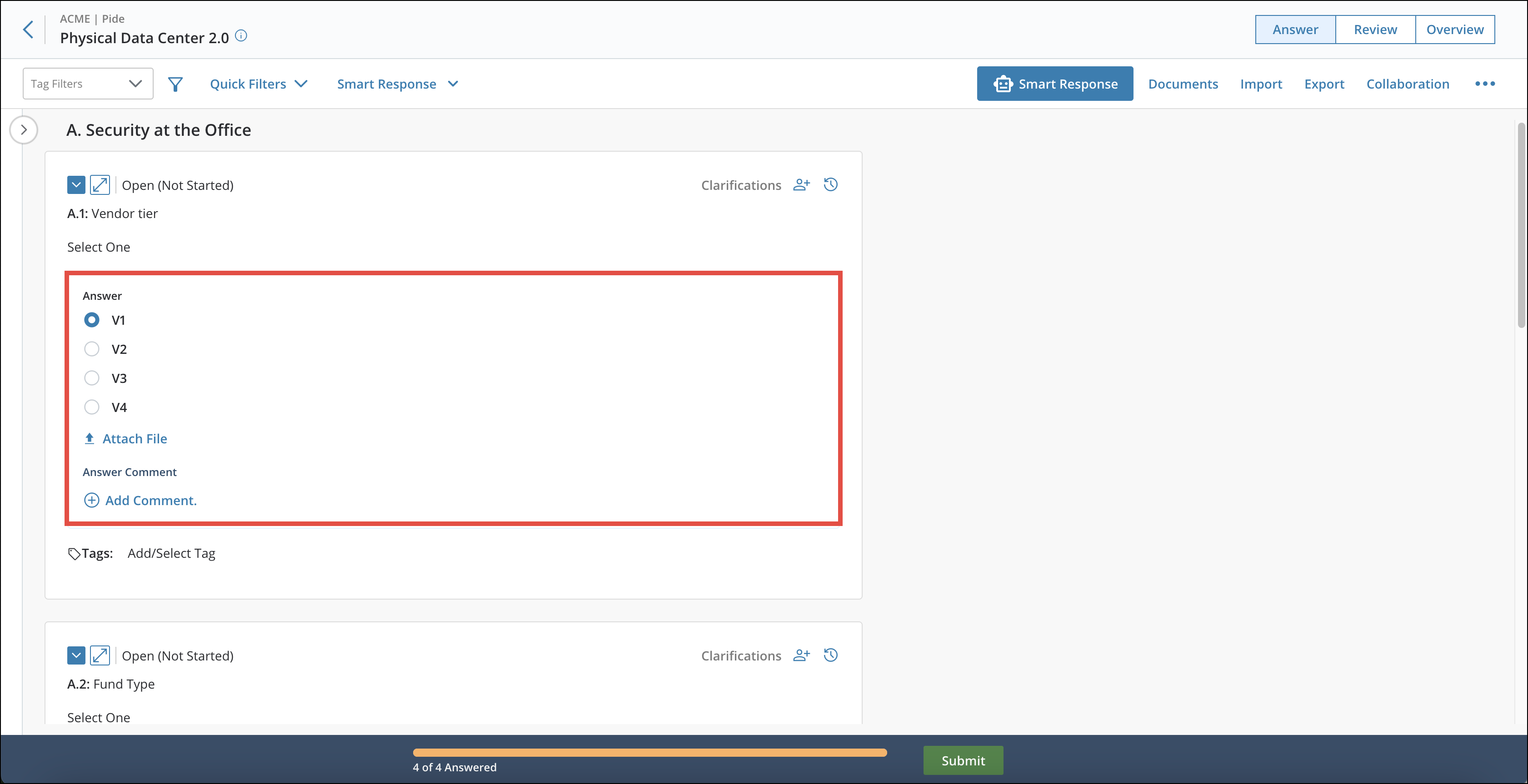 Reviewing Selectively Published Questions 2