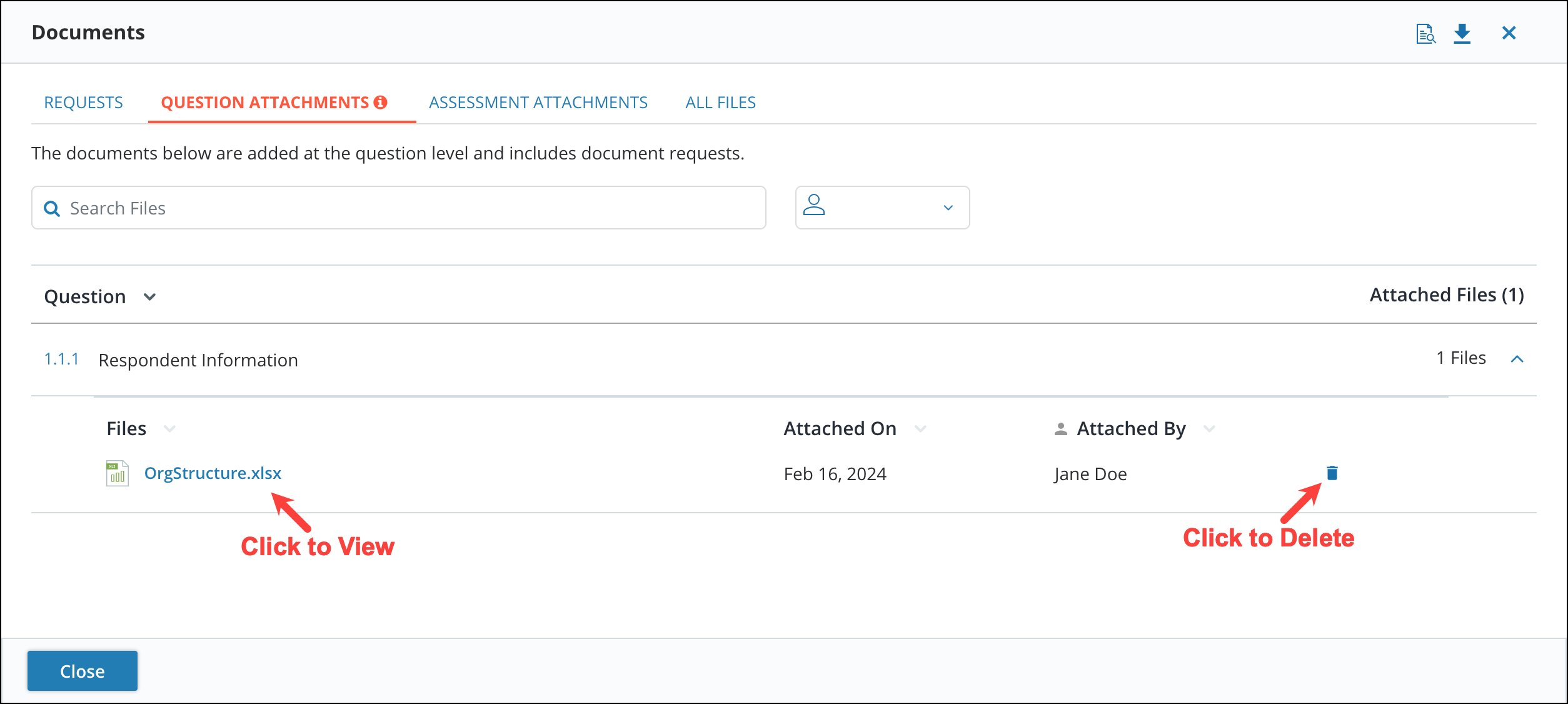 Uploading Documents to Assessments 3